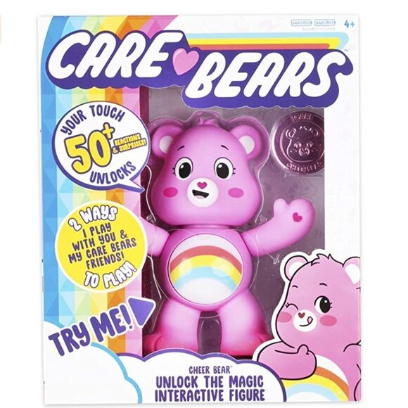 Care Bears Cheer Bear Interactive Collectible Toy - Picture 1 of 5